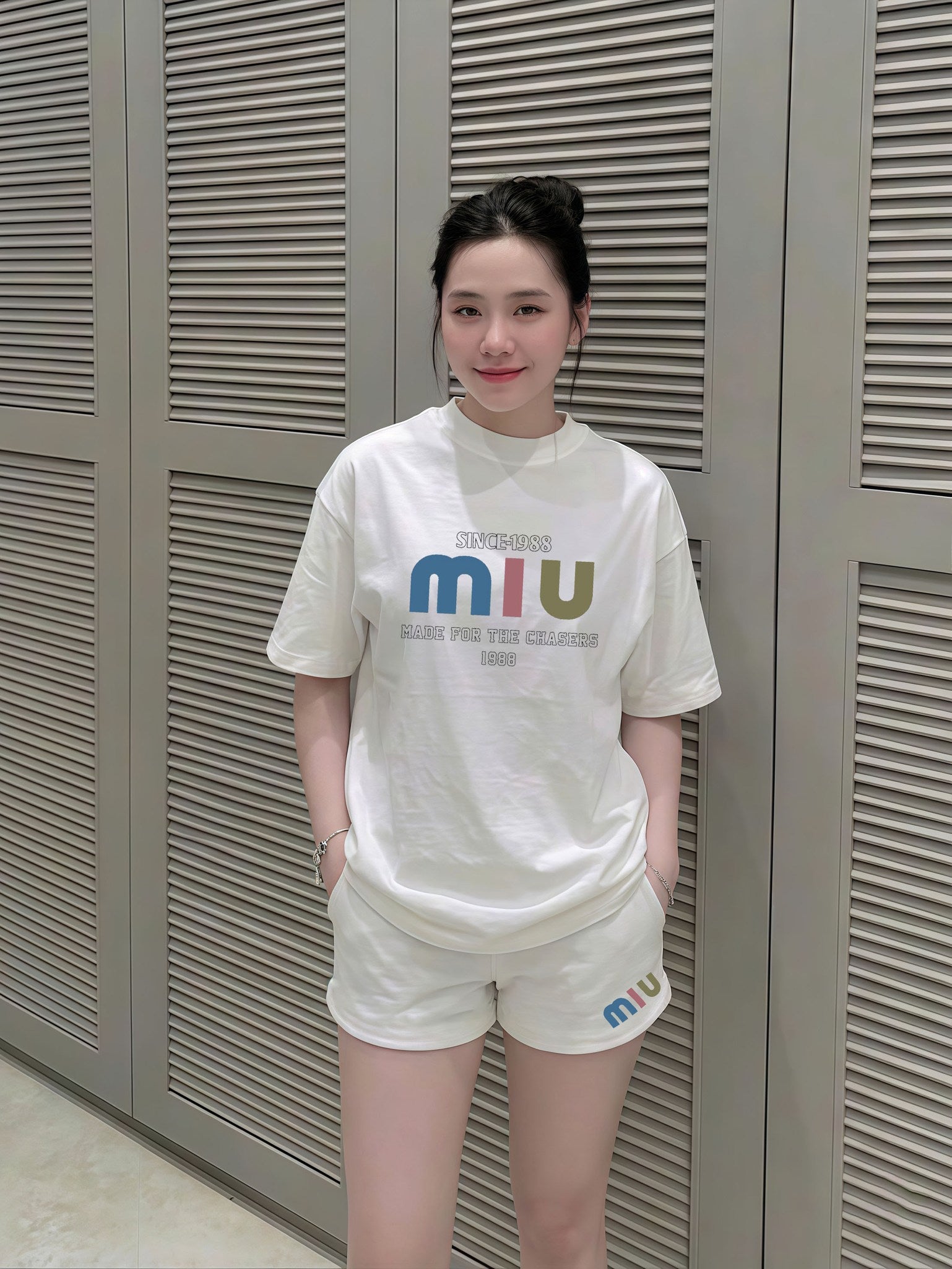 Bộ Áo | Miumiu White