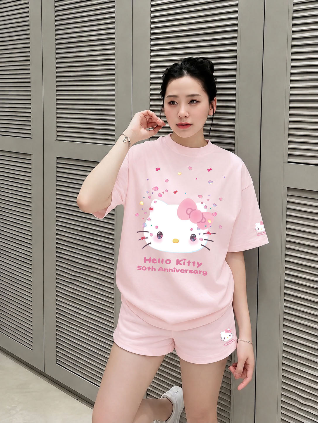 Bộ Áo | Hello kitty Pink
