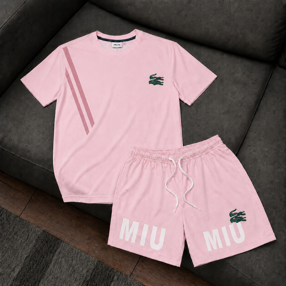 Bộ Áo | Cá sấu Pink